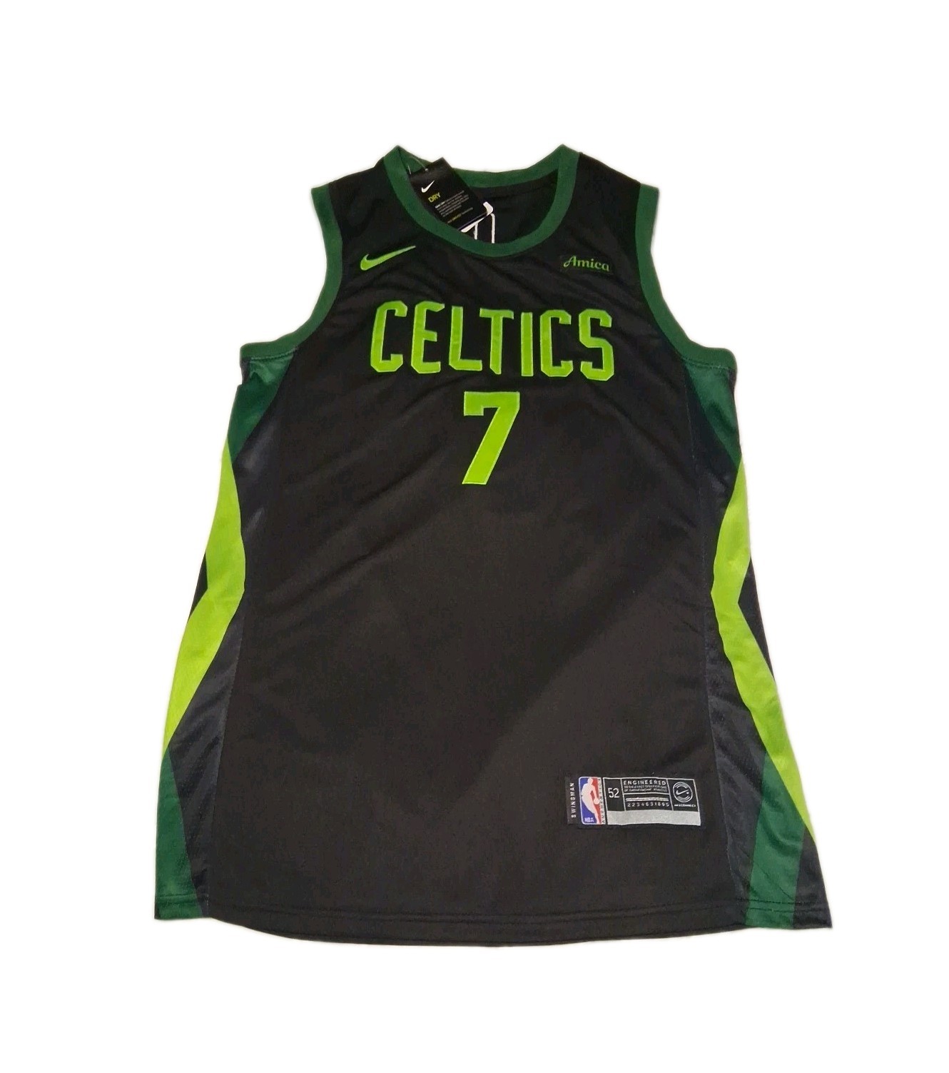 Jaylen Brown Boston Celtics Nike 2024/25 City Edition Swingman Jersey NBA Sz: 52 Jaylen Brown Boston Celtics Nike 2024/25 City Edition Swingman Jersey NBA Sz: 52