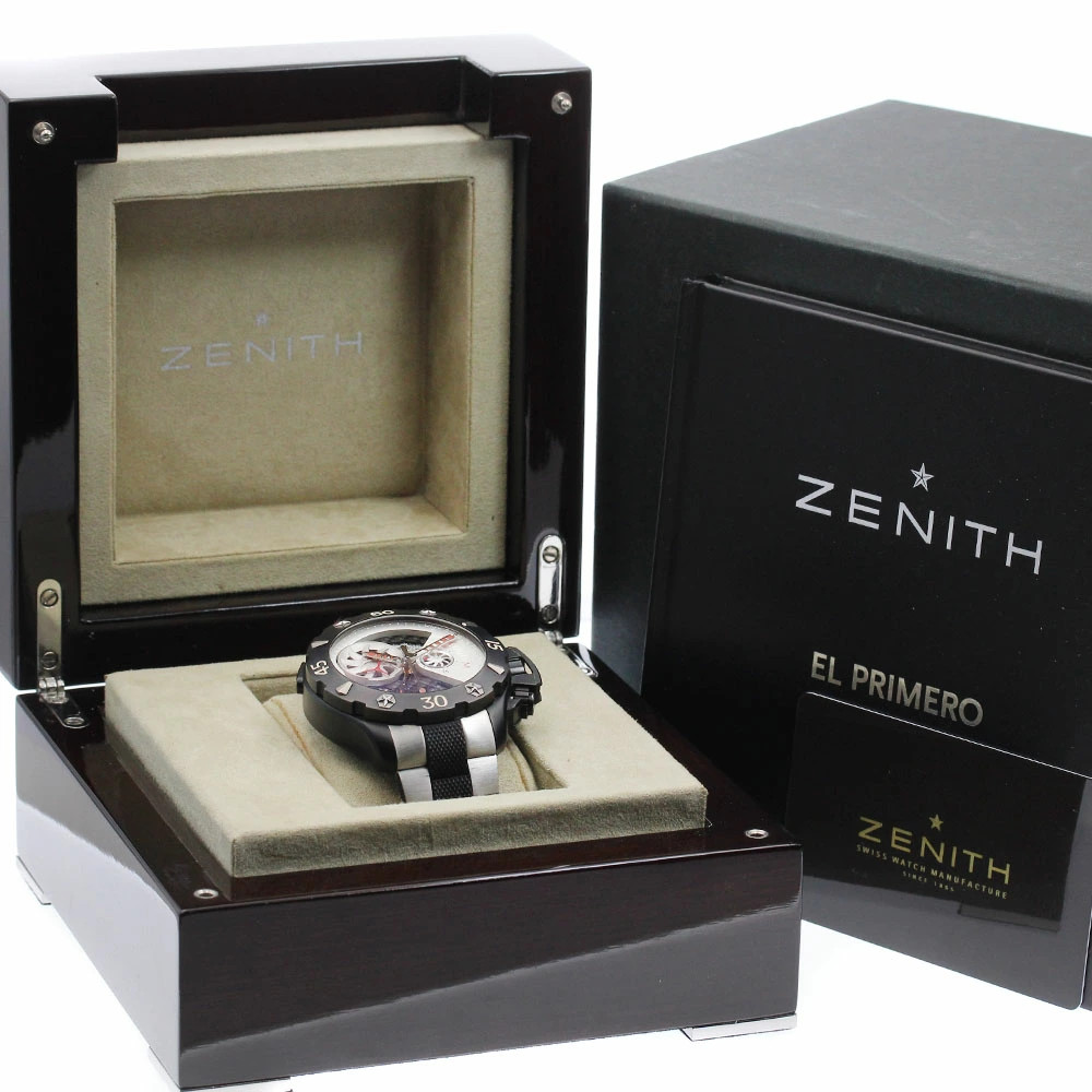 Zenith Defy Extreme Open 96.0525.4021 Automatic 47mm Box Papers Silver