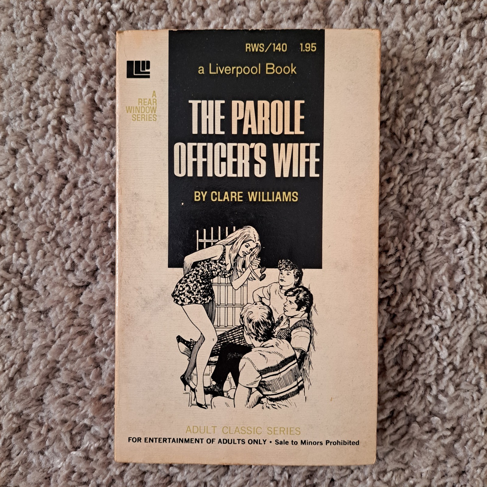 Vintage 1970s -Liverpool Rear Window Series - Pulp, Sleaze, Erotica - Adult Only