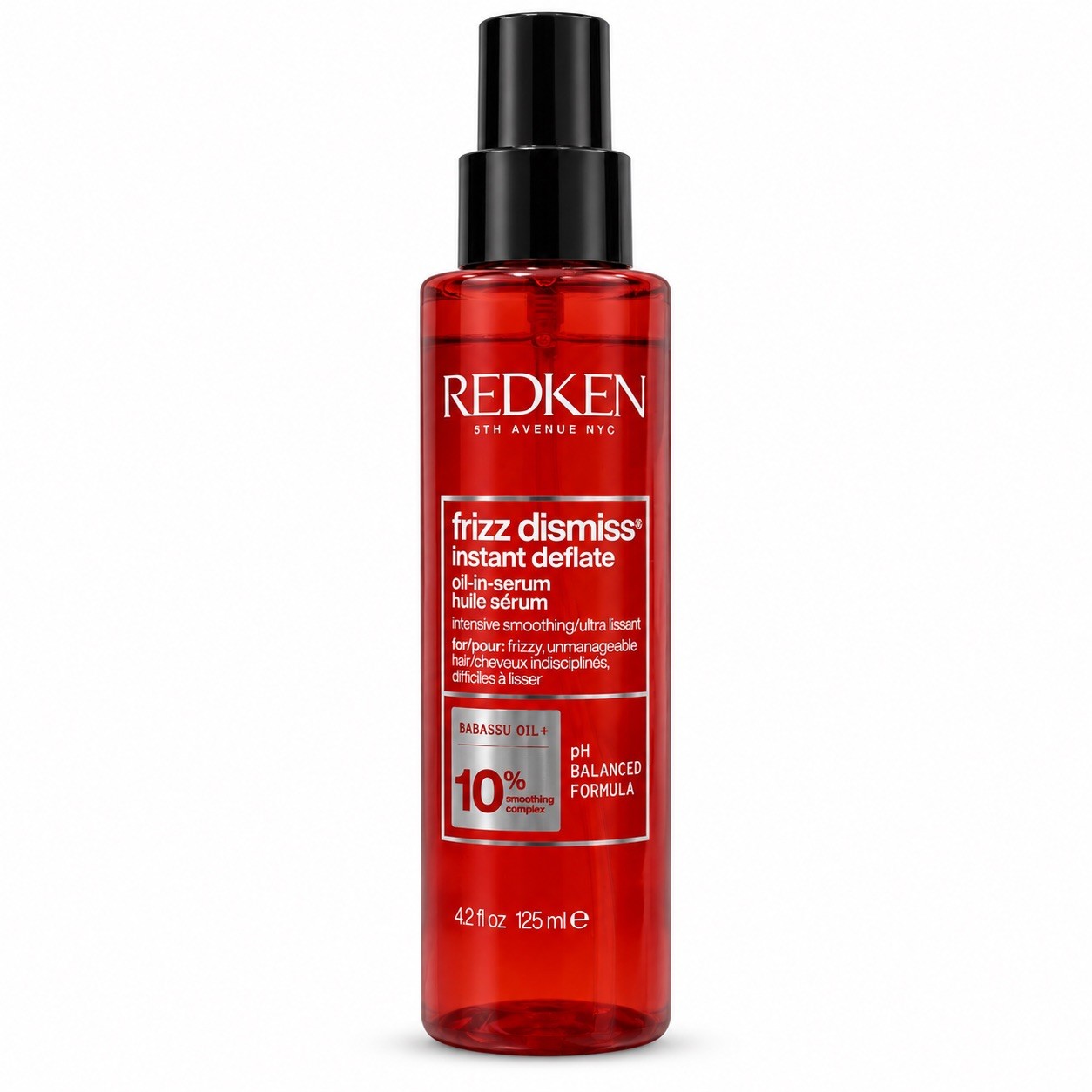 Redken Frizz Dismiss Instant Deflate Oil-In-Serum 4.2 oz 125 mL New