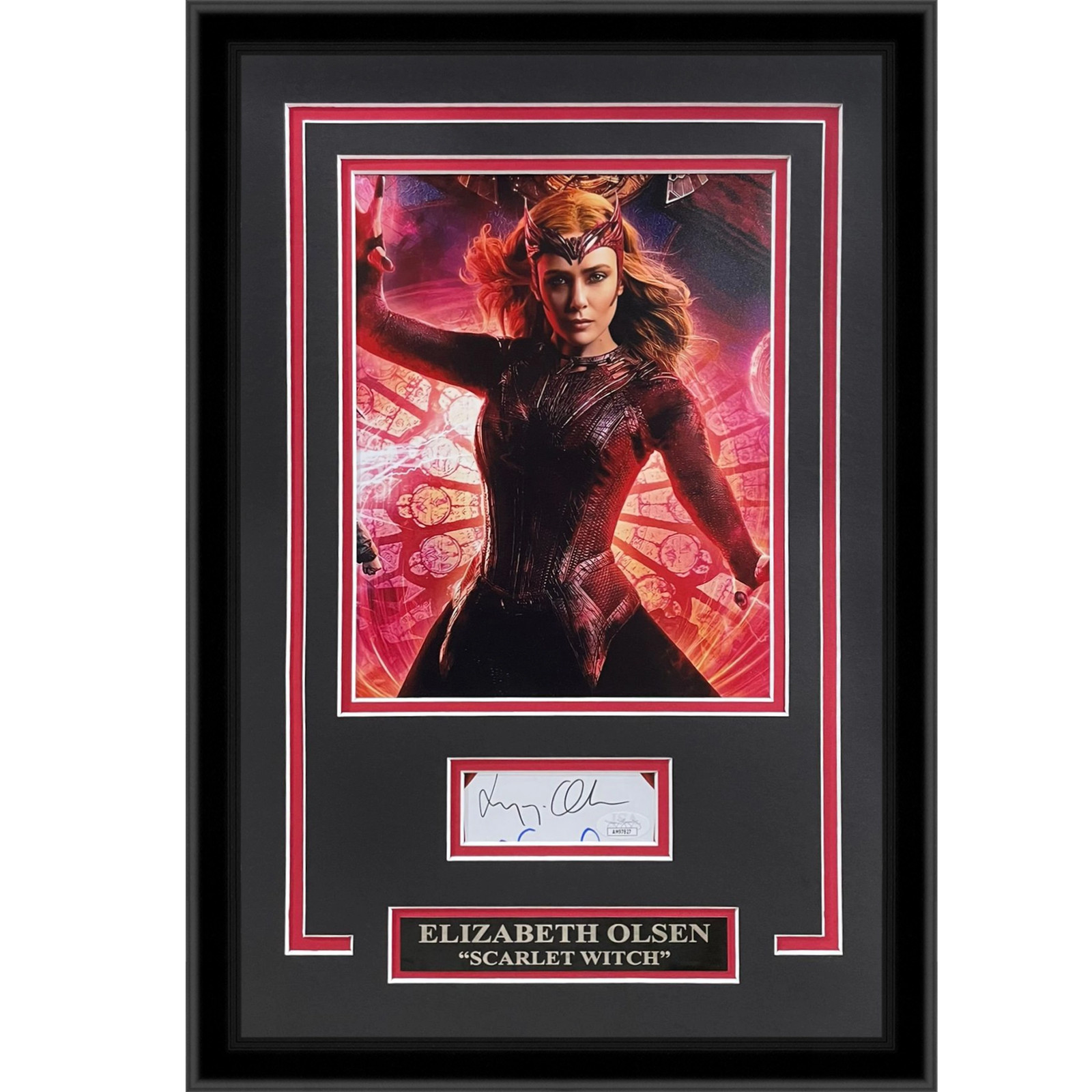 Elizabeth Olsen AKA Scarlet Witch Autographed Marvel Elizabeth Olsen AKA Scarlet Witch Autographed Marvel