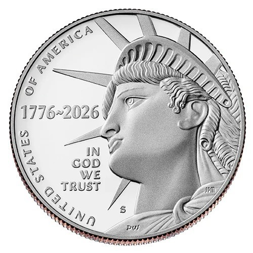 1776-2026-S Clad Proof SemiQ Enduring Liberty Half Dollar 50C *Pre-Sale*