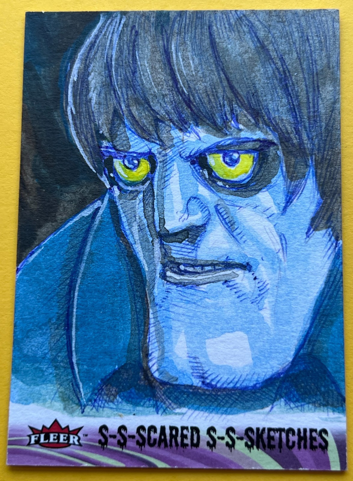 2024-25 Fleer Scooby Doo S-S-Scared S-S-Sketches Danyael Lopes Auto 1/1 Sketch 2024-25 Fleer Scooby Doo S-S-Scared S-S-Sketches Danyael Lopes Auto 1/1 Sketch
