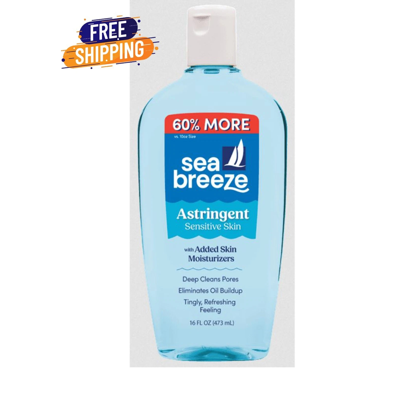 Sea Breeze Astringent for Sensitive Skin and Redness, 16 fl oz