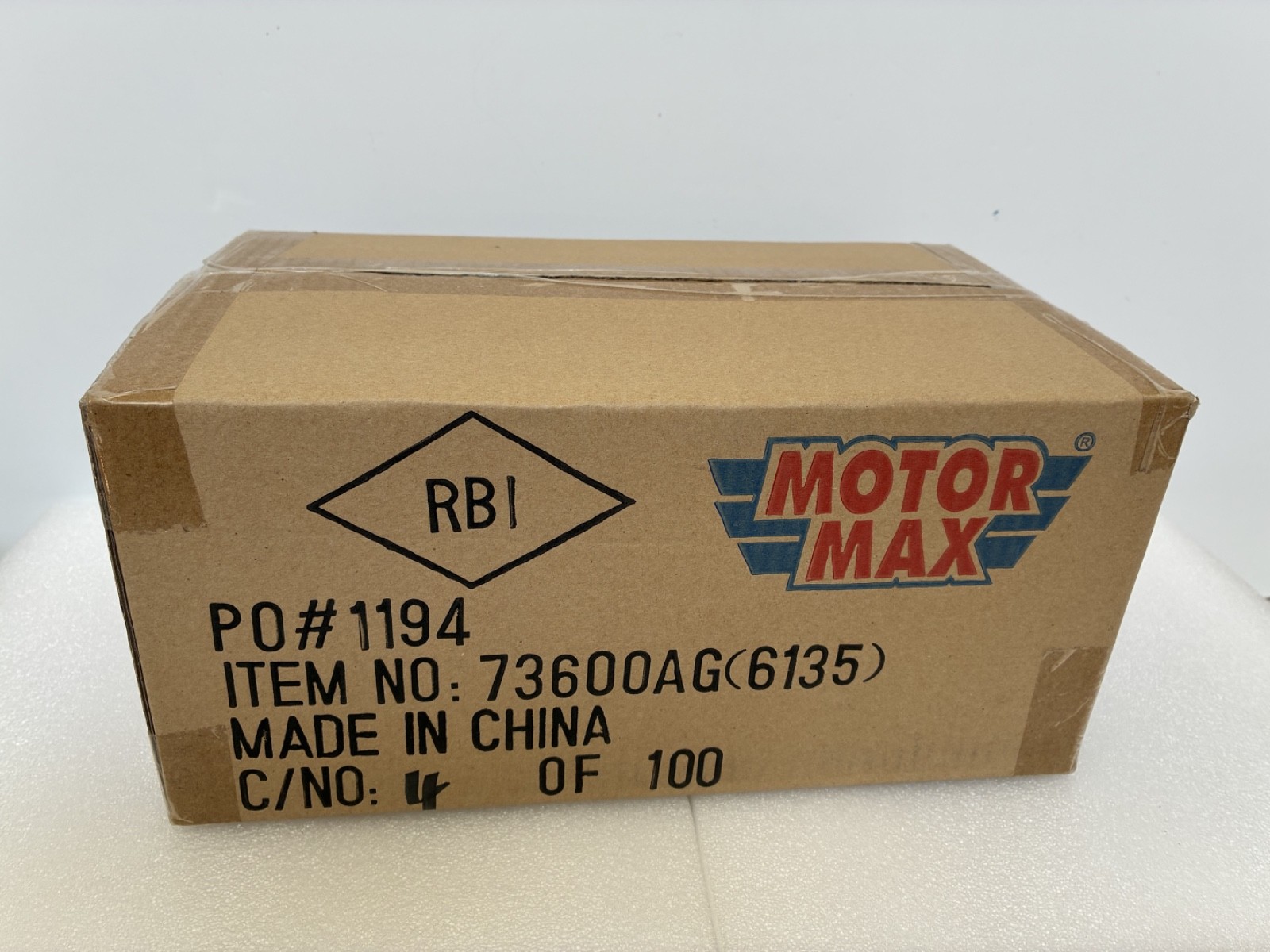 AMERICAN GRAFFITI - case of 12 - 1971 Ford Mustang Boss 351 - 1/64  Motor Max