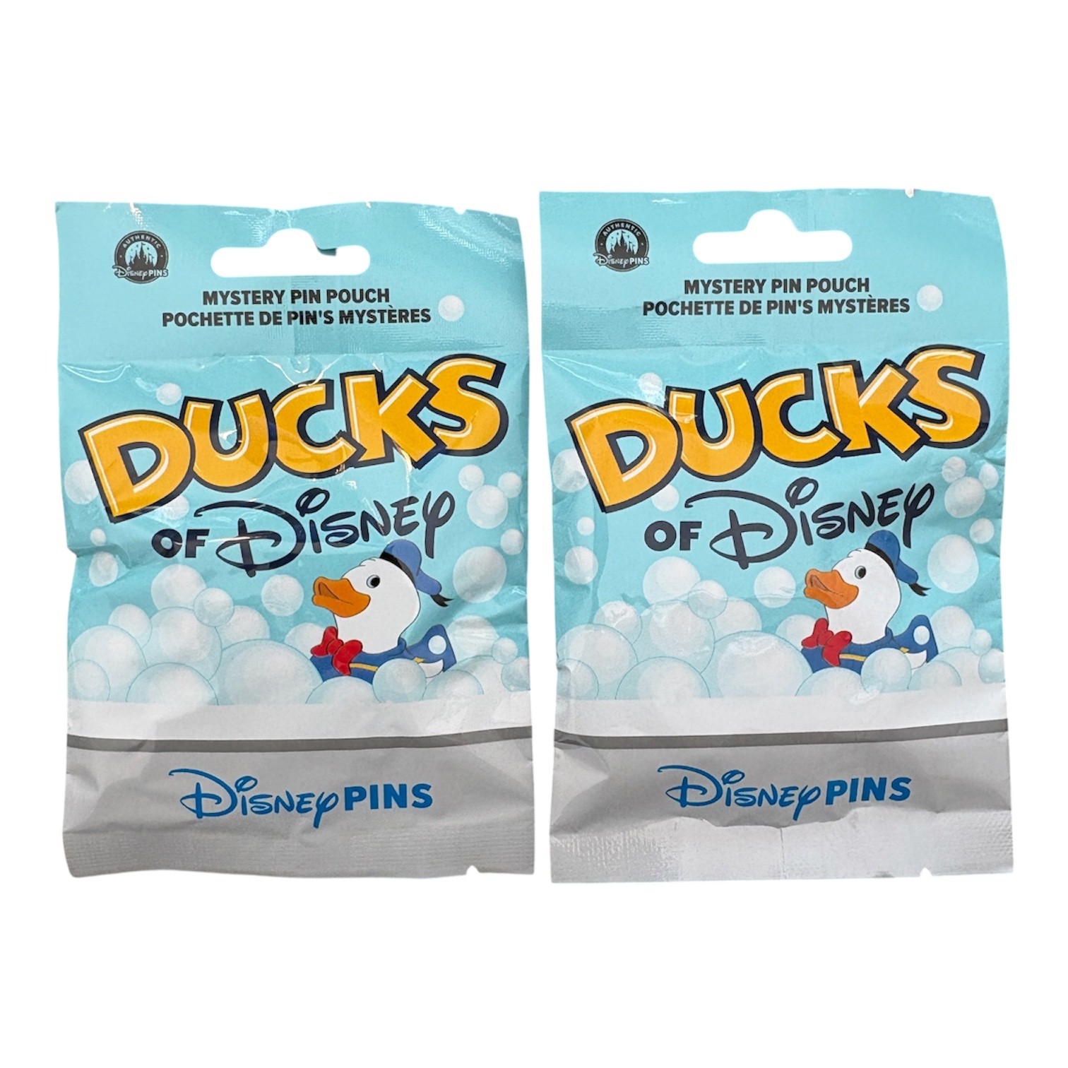 Disney Parks Character Ducks Series 1 Mystery 5 Pin Pack Set of 2 Sealed - NEW Disney Parks Character Ducks Series 1 Mystery 5 Pin Pack Set of 2 Sealed - NEW