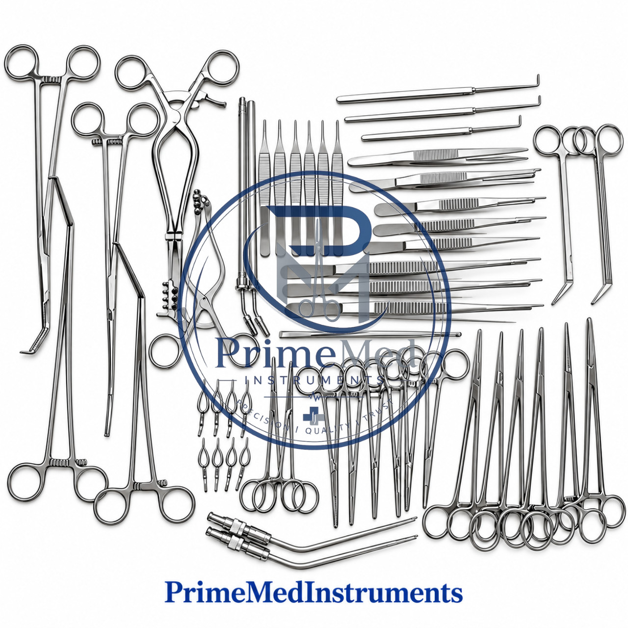 Vascular Surgery Set of 52 Pcs Surgical Instruments