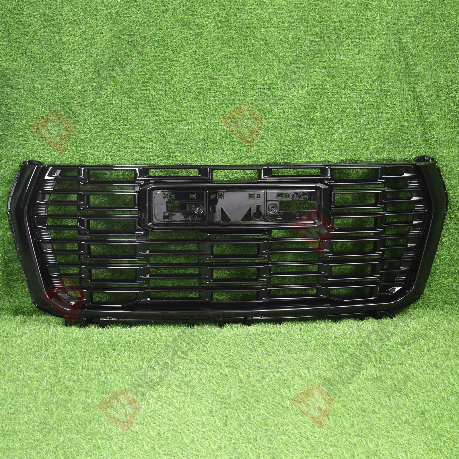 For 2025-2026 GMC Yukon Denali Front Bumper Grille Grill Gloss Black 84977529
