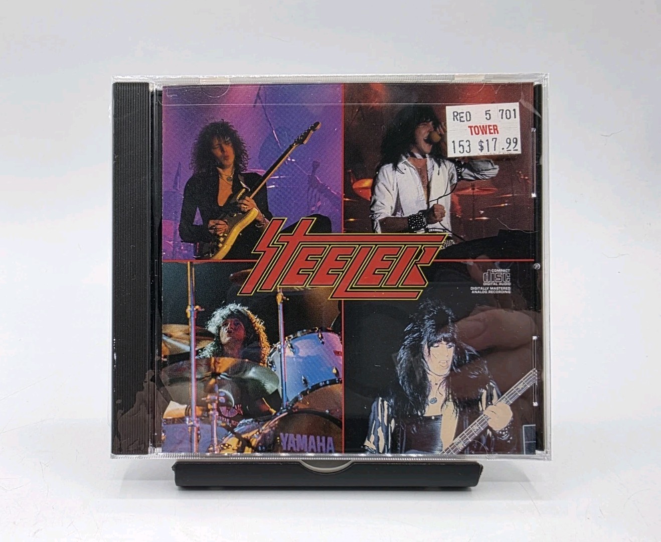 Steeler Self Titled CD Factory Sealed Yngwie Malmsteen Ron Keel Shrapnel Rare 