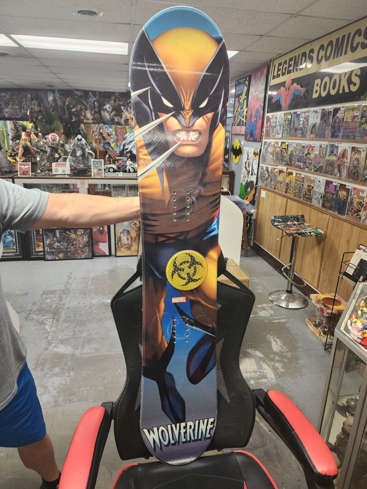 Burton Limited Edition Wolverine Snowboard. Beautiful.  Used