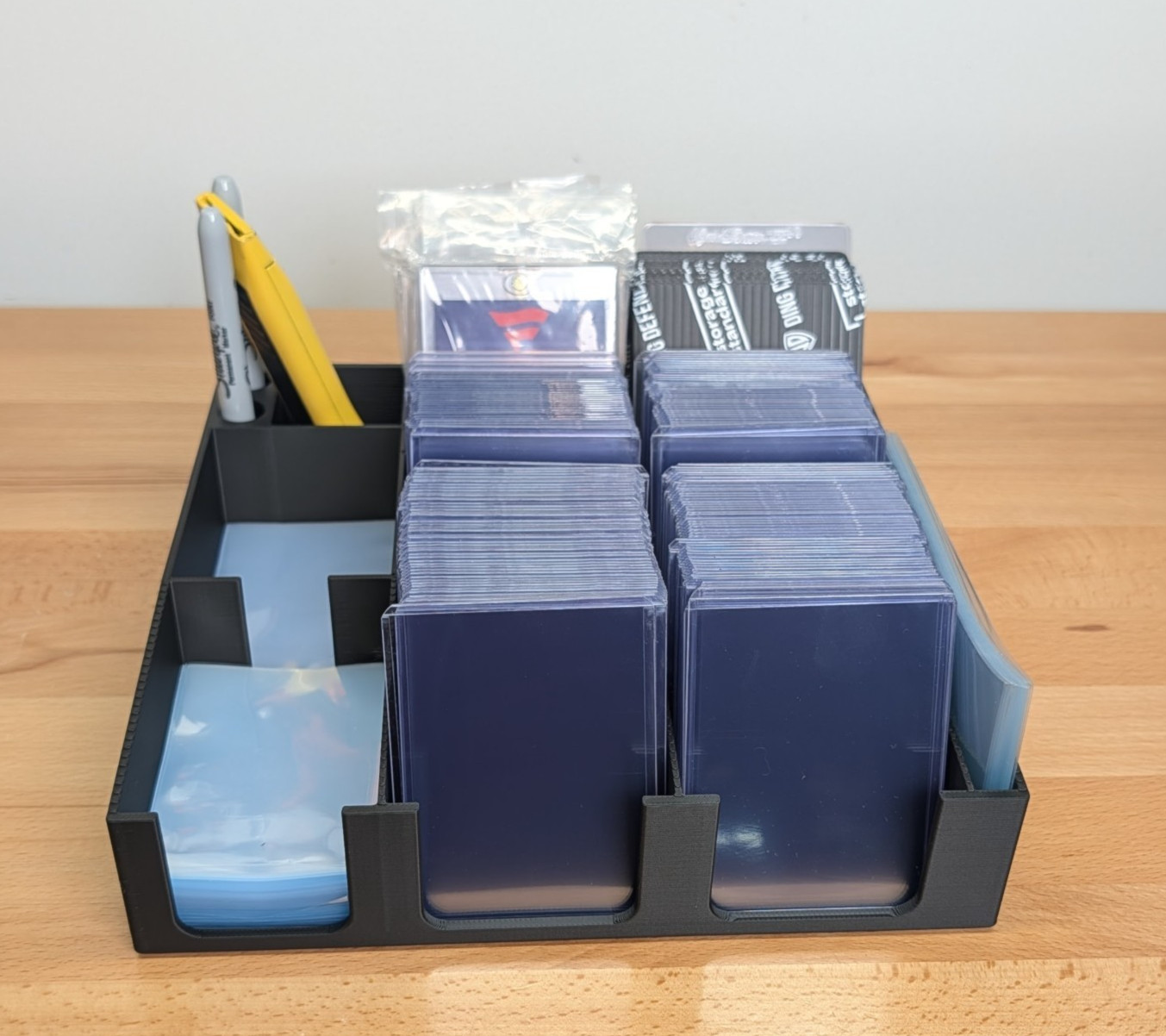 Original Card Caddy Daddy OMEGA | Toploader, Sleeve & Card Saver Organizer