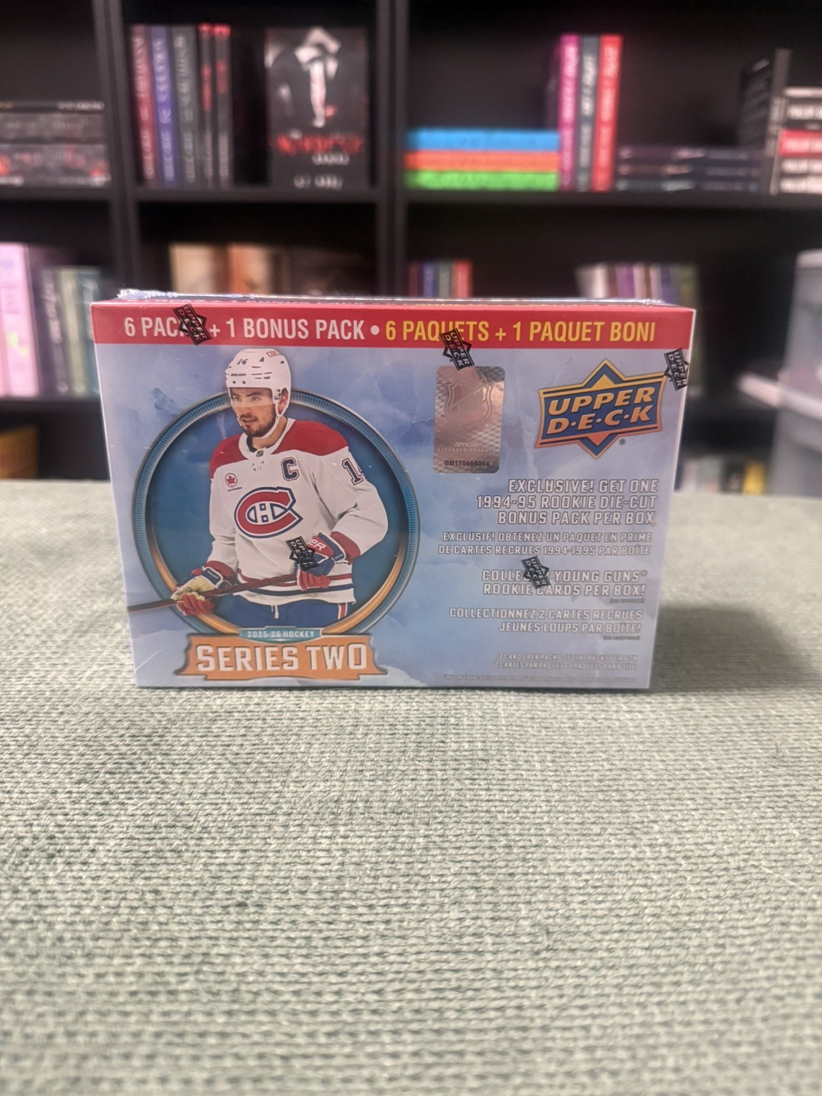 25/26 Upper Deck Series 2 Mega Blaster Box, Die Cut Rookie Pack, Factory Sealed