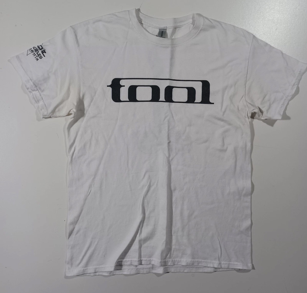 Tool Band Los Angeles Wrench Graphic T Shirt Mens Sz Med White