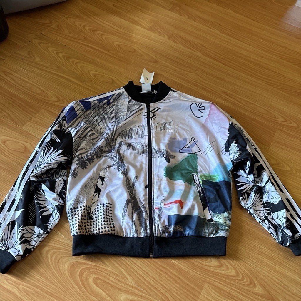 Adidas Originals x The FARM Floralita Track Jacket Women XS