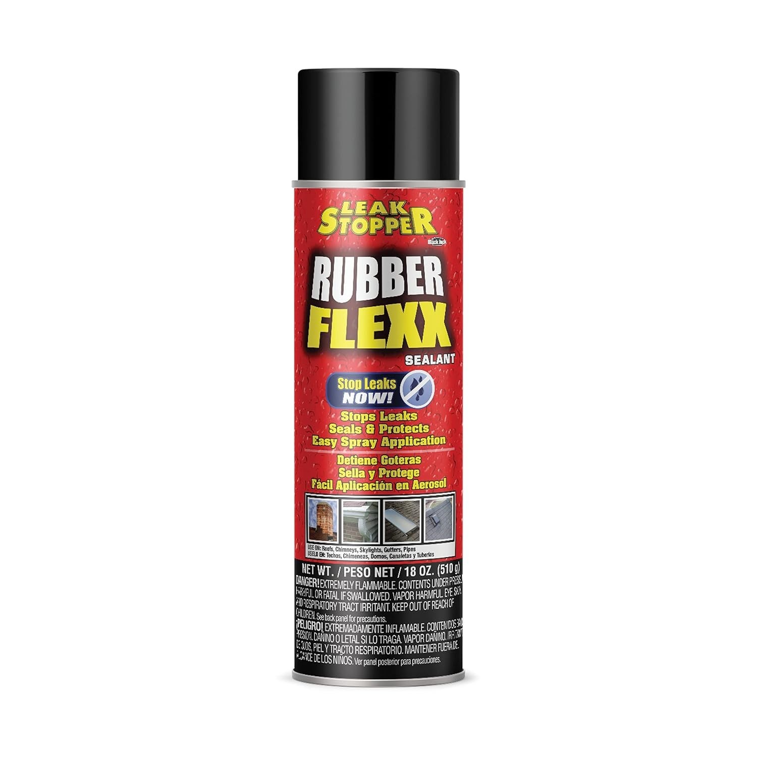 Rubber Flexx Waterproof Sealant Spray – Instant Leak Repair for Roofs & More