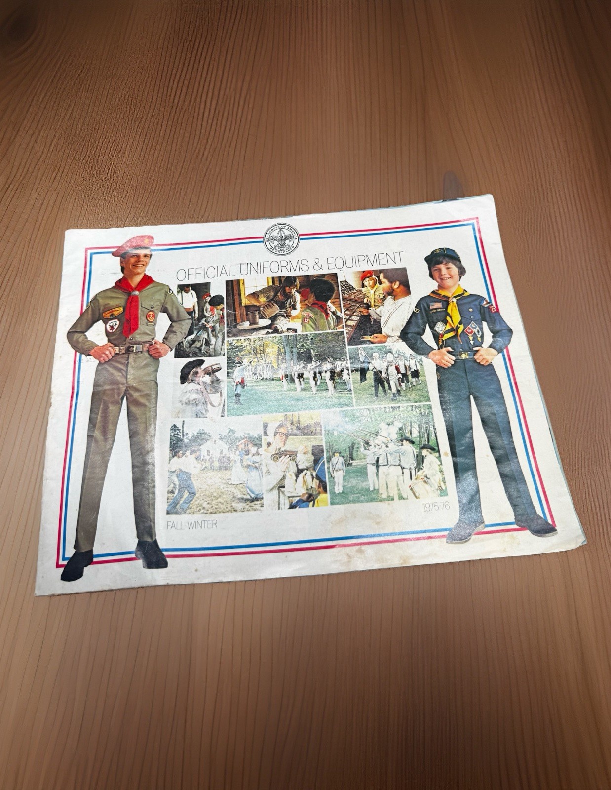 Boy Scouts Of America Official Uniforms & Equipment Catalog Fall-Winter 1975-76