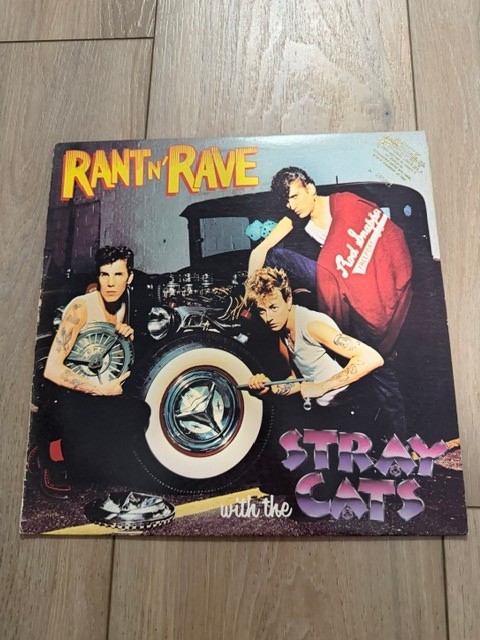 The Stray Cats - Rant N Rave - Vinyl LP - 1983 EMI America The Stray Cats - Rant N Rave - Vinyl LP - 1983 EMI America