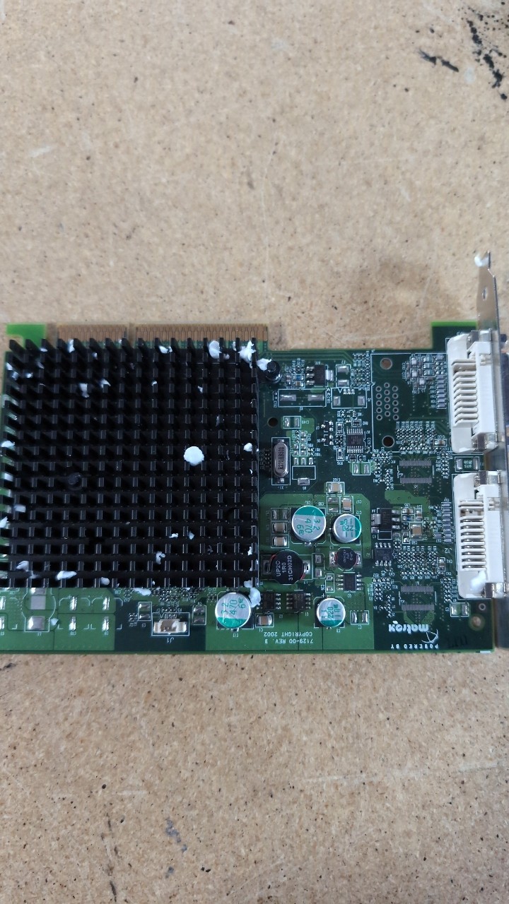 Matrox Millennium G450 Dual DVI AGP Graphics Card G45FMDDA32DSF Matrox Millennium G450 Dual DVI AGP Graphics Card G45FMDDA32DSF