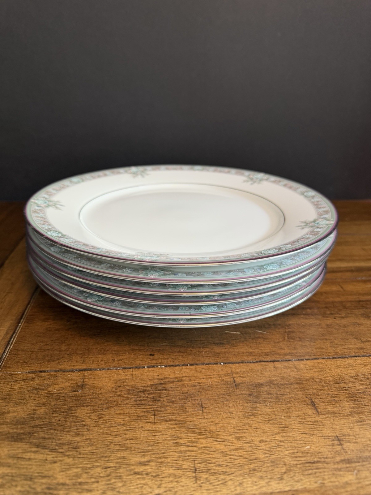Noritake Lunceford 3884 Dinner Plates Set of 6 10.5\