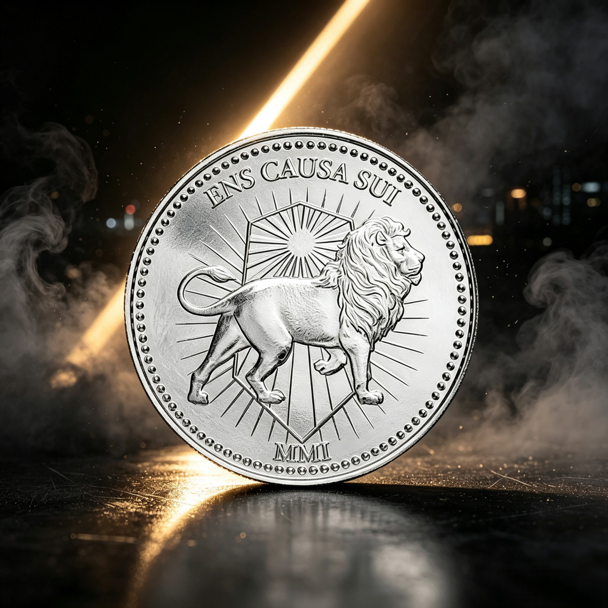 1 oz .999 Fine Silver John Wick Continental High‑Table Silver Round