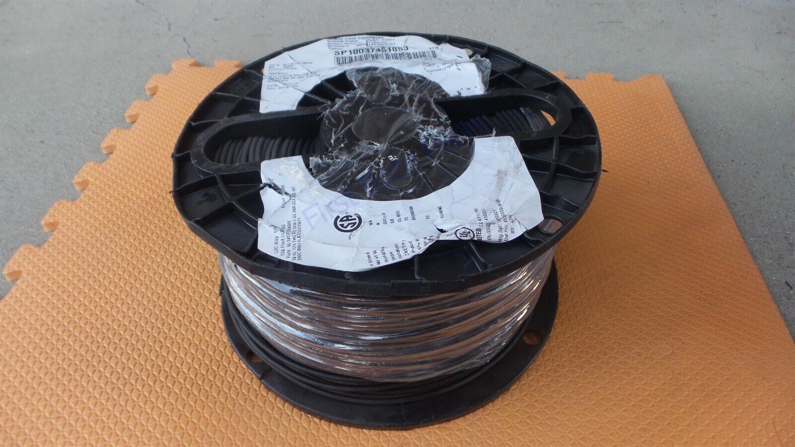 Anixter 8E-1401-02 Radix Cable Wire 14-1C 7STR TNC SF-2 SEW-2 SIL RBR GLS 600V