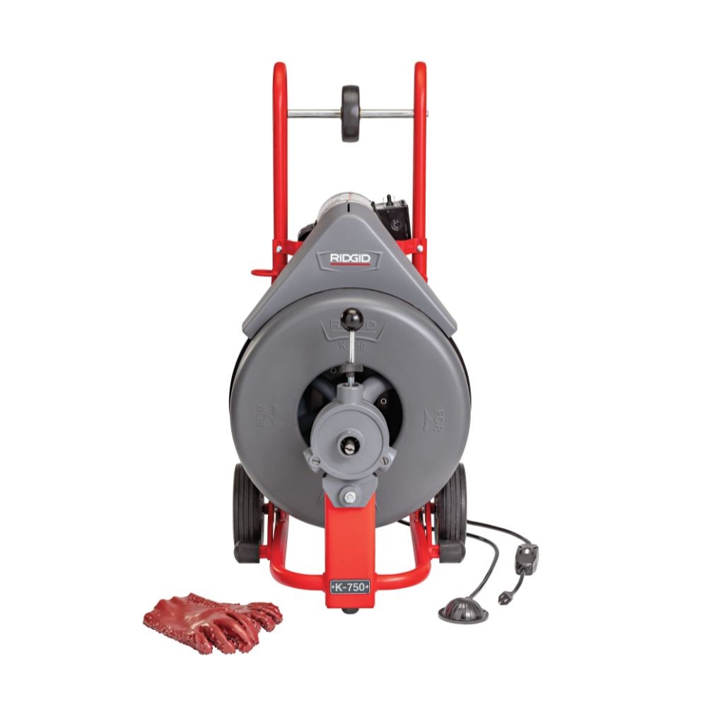Ridgid 41977 K-750 Autofeed Drum Machine with 3/4\