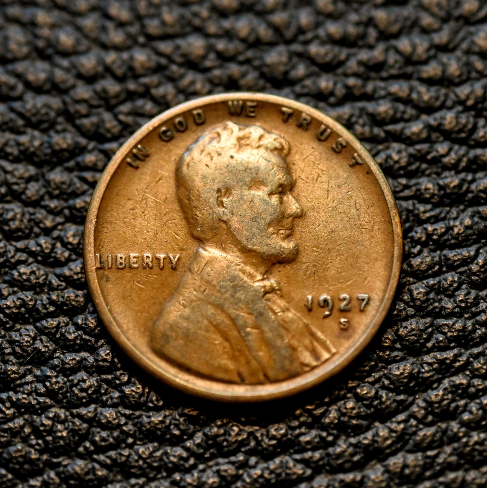 1927-S Lincoln Wheat Cent in VERY GOOD (VG) Condition ~ COMBINED SHIPPING