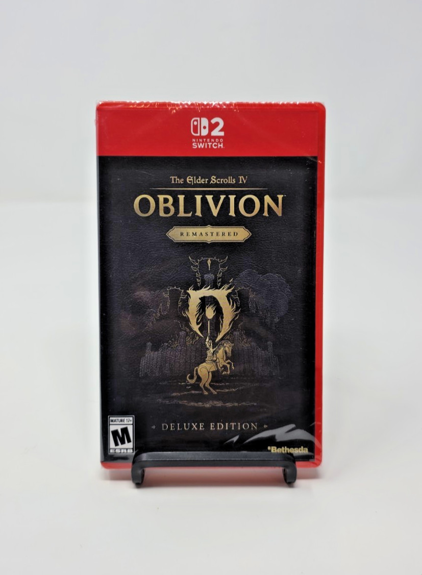 The Elder Scrolls IV Oblivion: Remastered Deluxe Edition Switch 2 SHIPS TODAY