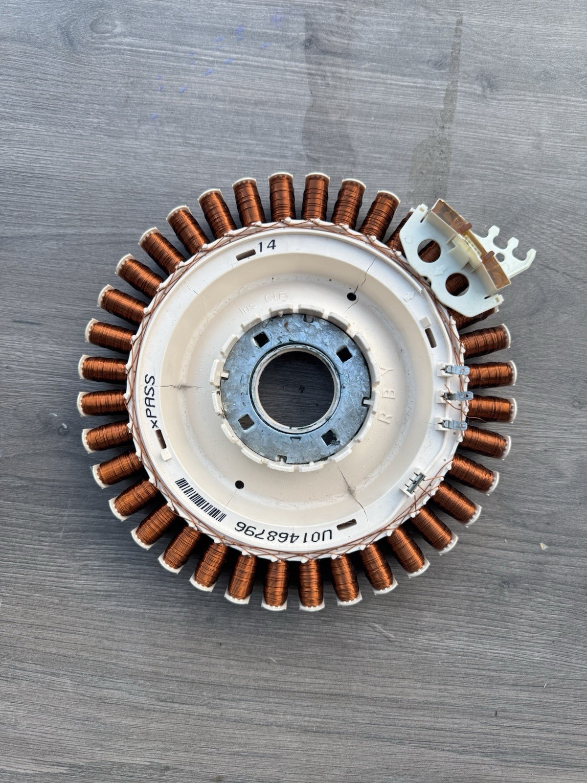 OEM Genuine Fisher & Paykel Washer Motor Stator Assembly, Part #438516P OEM Genuine Fisher & Paykel Washer Motor Stator Assembly, Part #438516P