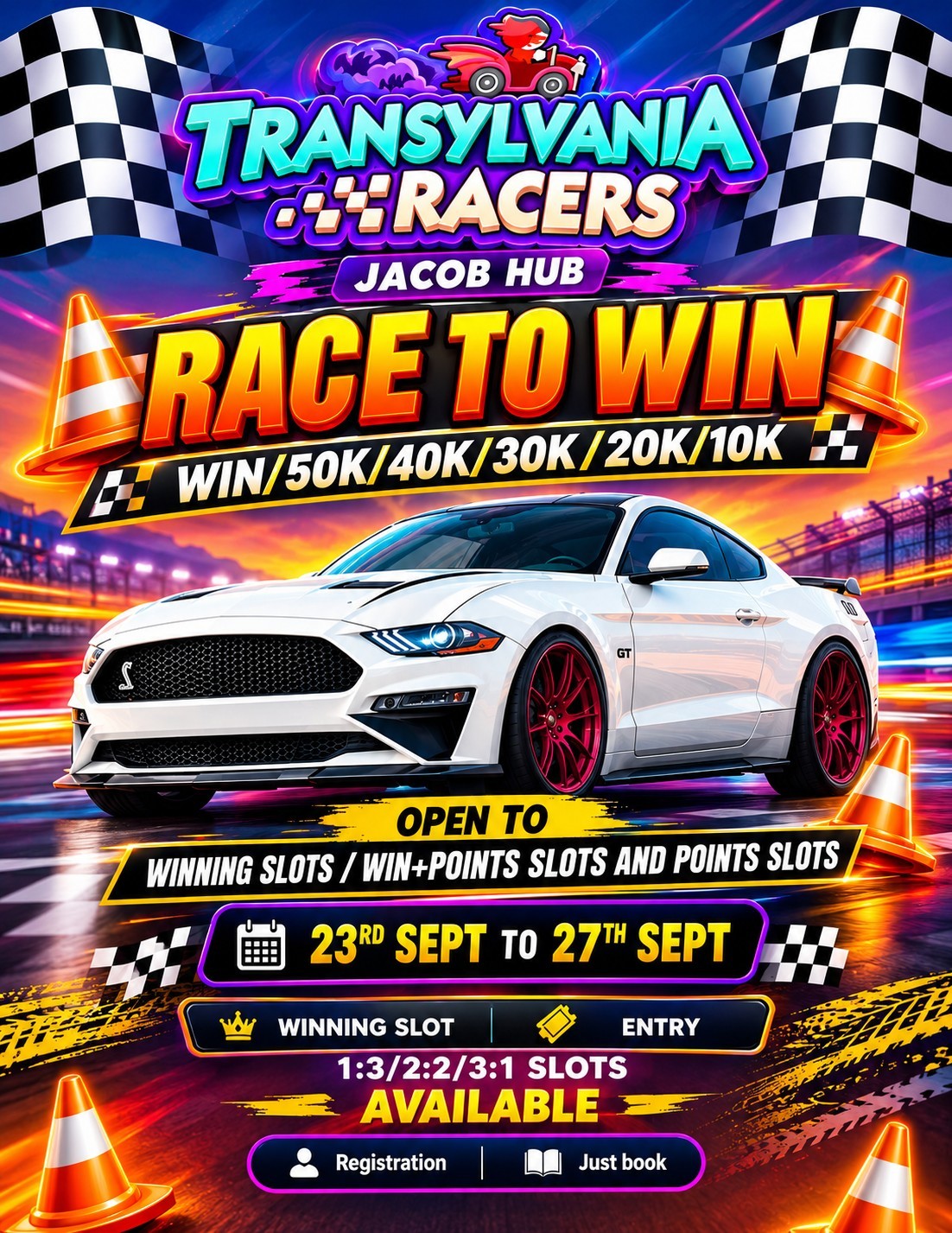 Monopoli Go Transylvania Racers Event