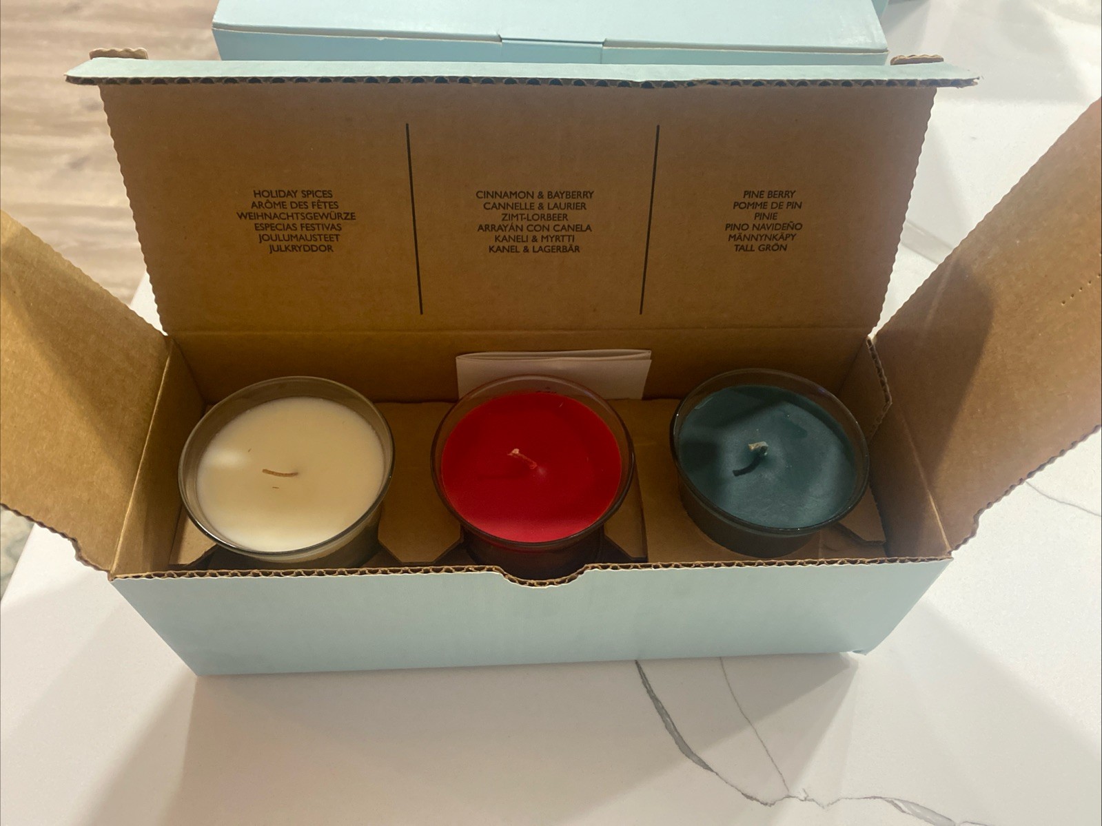 PartyLite One Box 3 Jar Candles 3x2.5 PartyLite One Box 3 Jar Candles 3x2.5