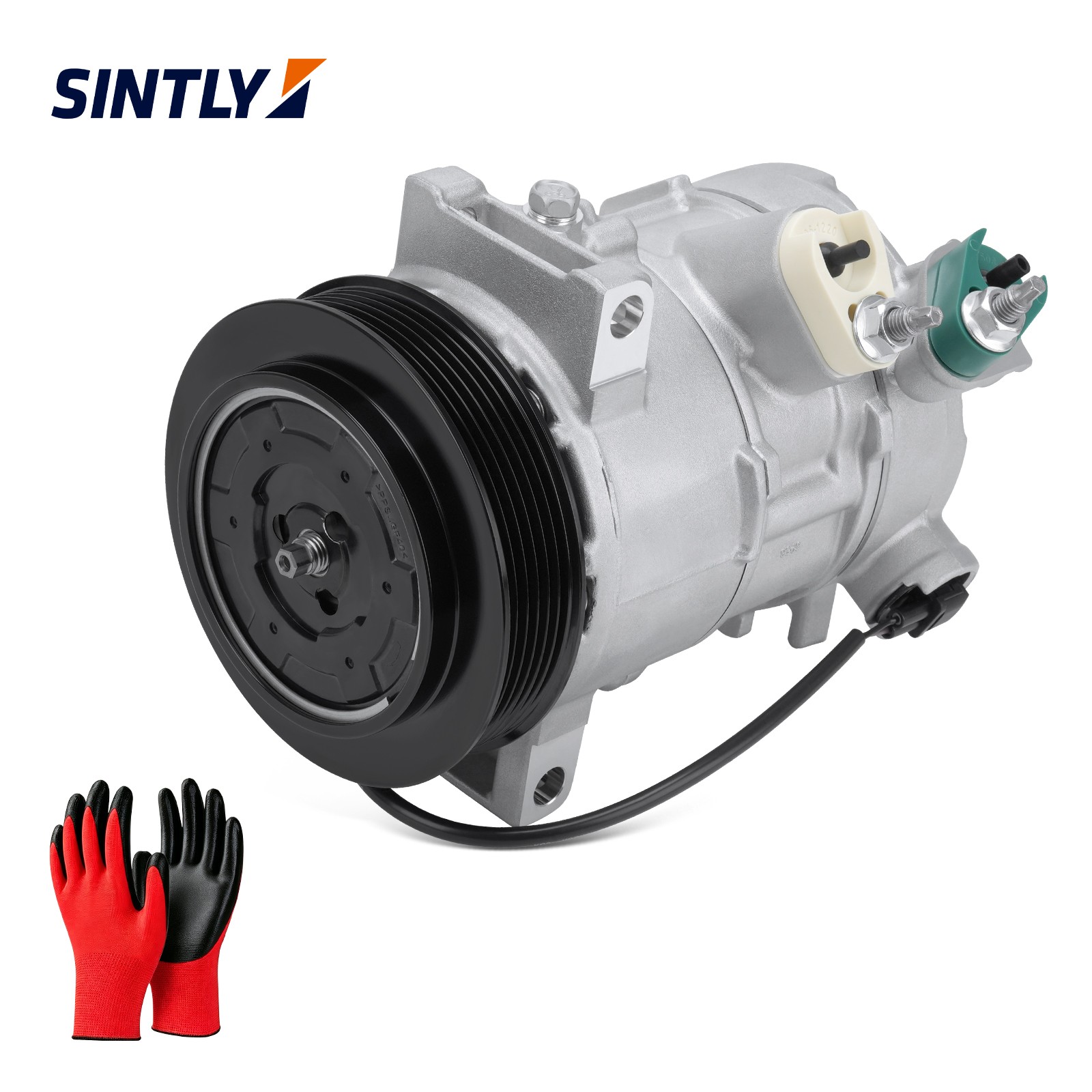 AC Compressor 6-Groove w/ Clutch for Dodge Caliber Jeep Compass Patriot 09-17