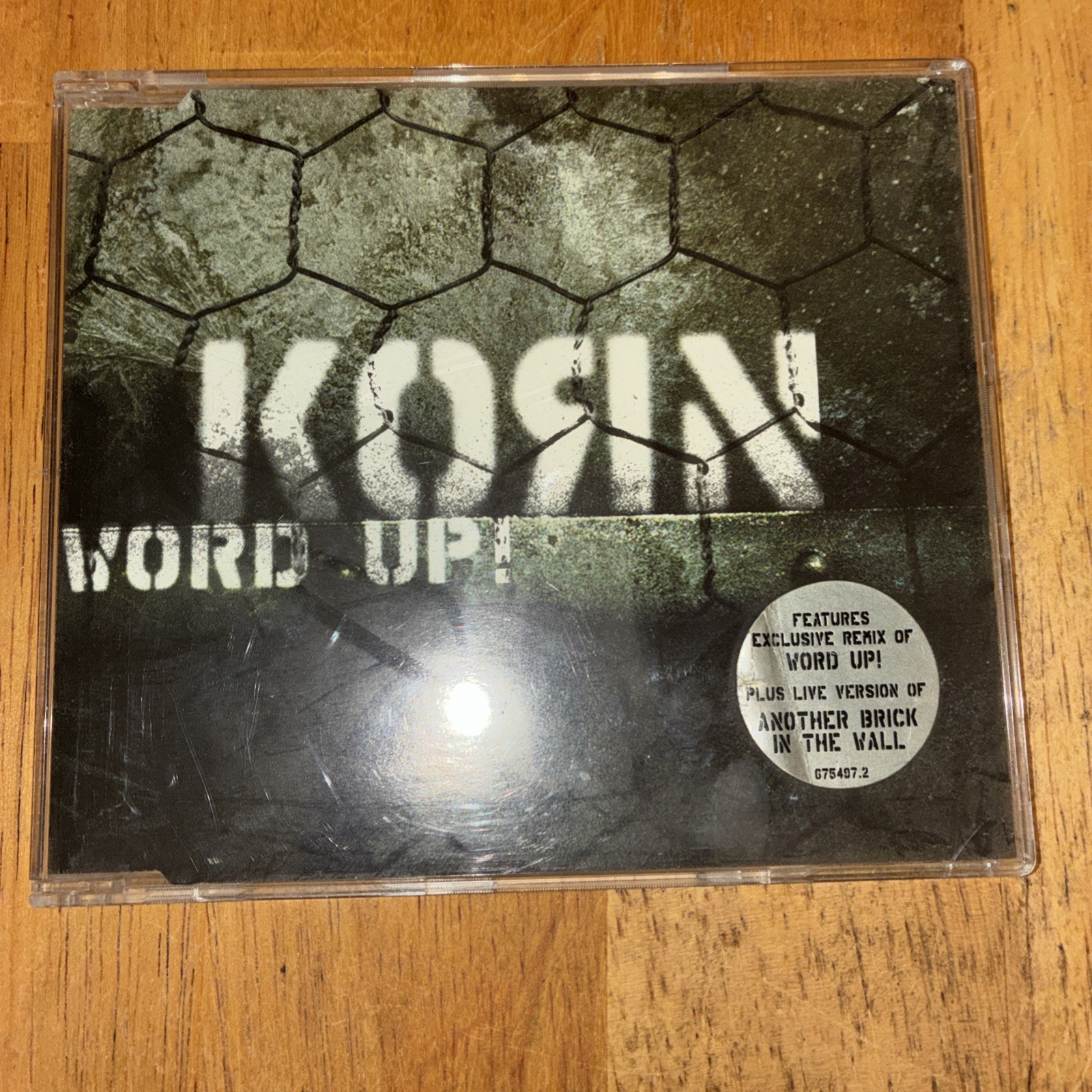 Korn Word Up Australian Import 3 Track CD 2004 BMG/Epic Records Issue