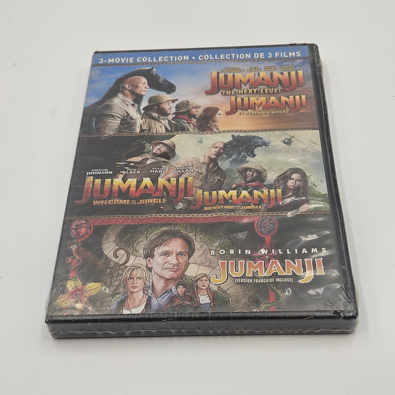 Jumanji (1995) / Jumanji: Welcome to the Jungle - Set / Jumanji: The Next Level