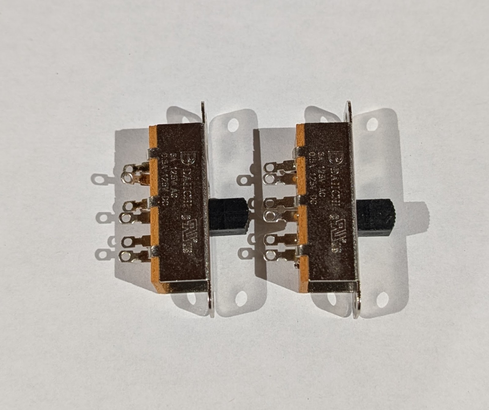 TWO PACK ORIGINAL Microphone Switch made for Turner Road King + Astatic 636 Mics