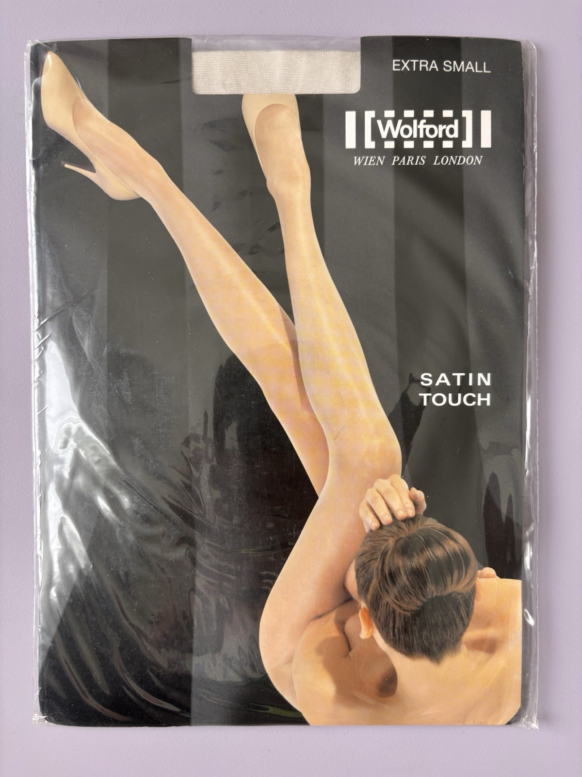 Wolford Satin Touch Tights Style 11232 Cashmere XS 20 Den Vintage NOS Austria 3 Wolford Satin Touch Tights Style 11232 Cashmere XS 20 Den Vintage NOS Austria 3