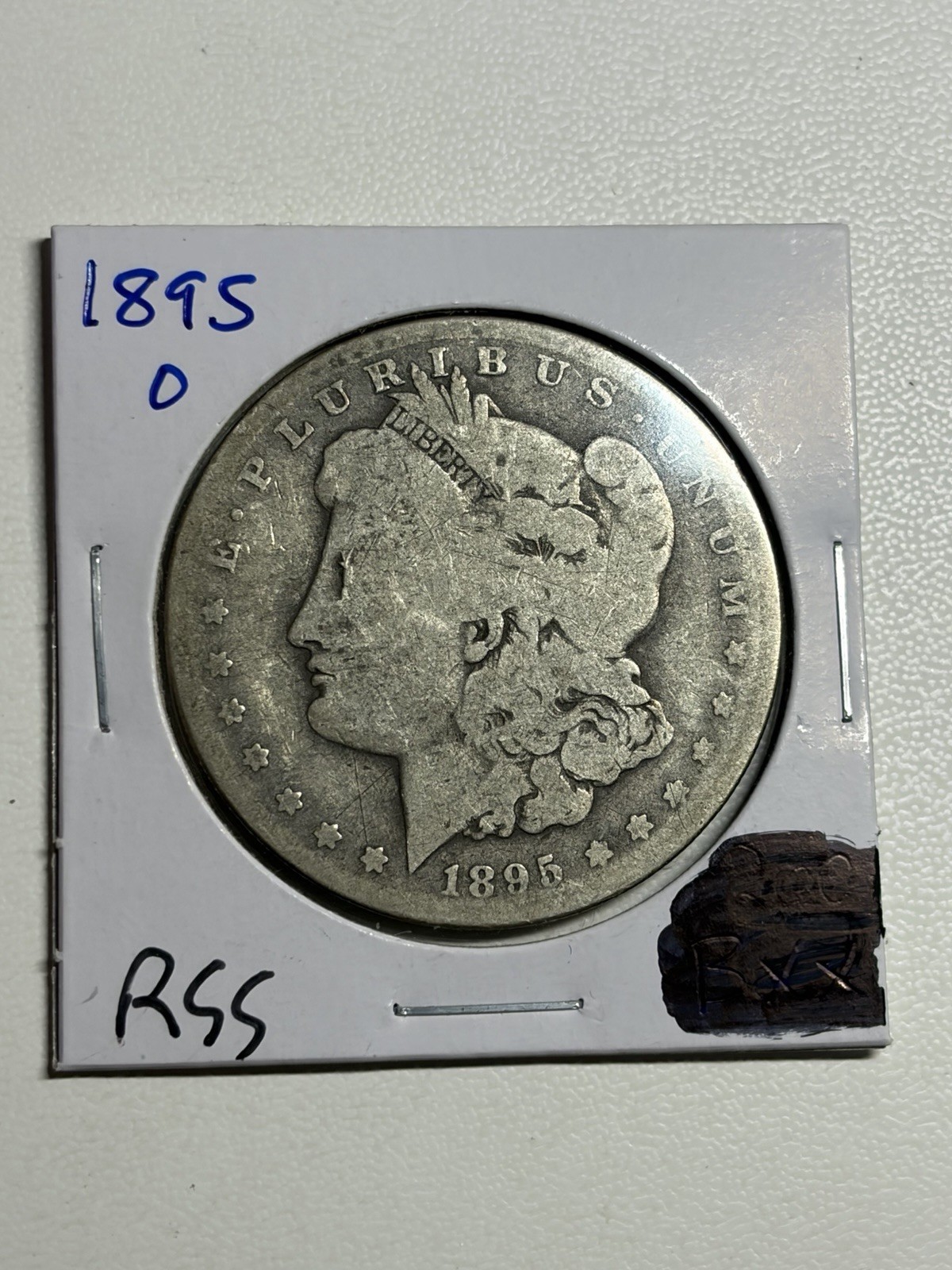 1895-O Morgan Silver Dollar $1 G Key Date
