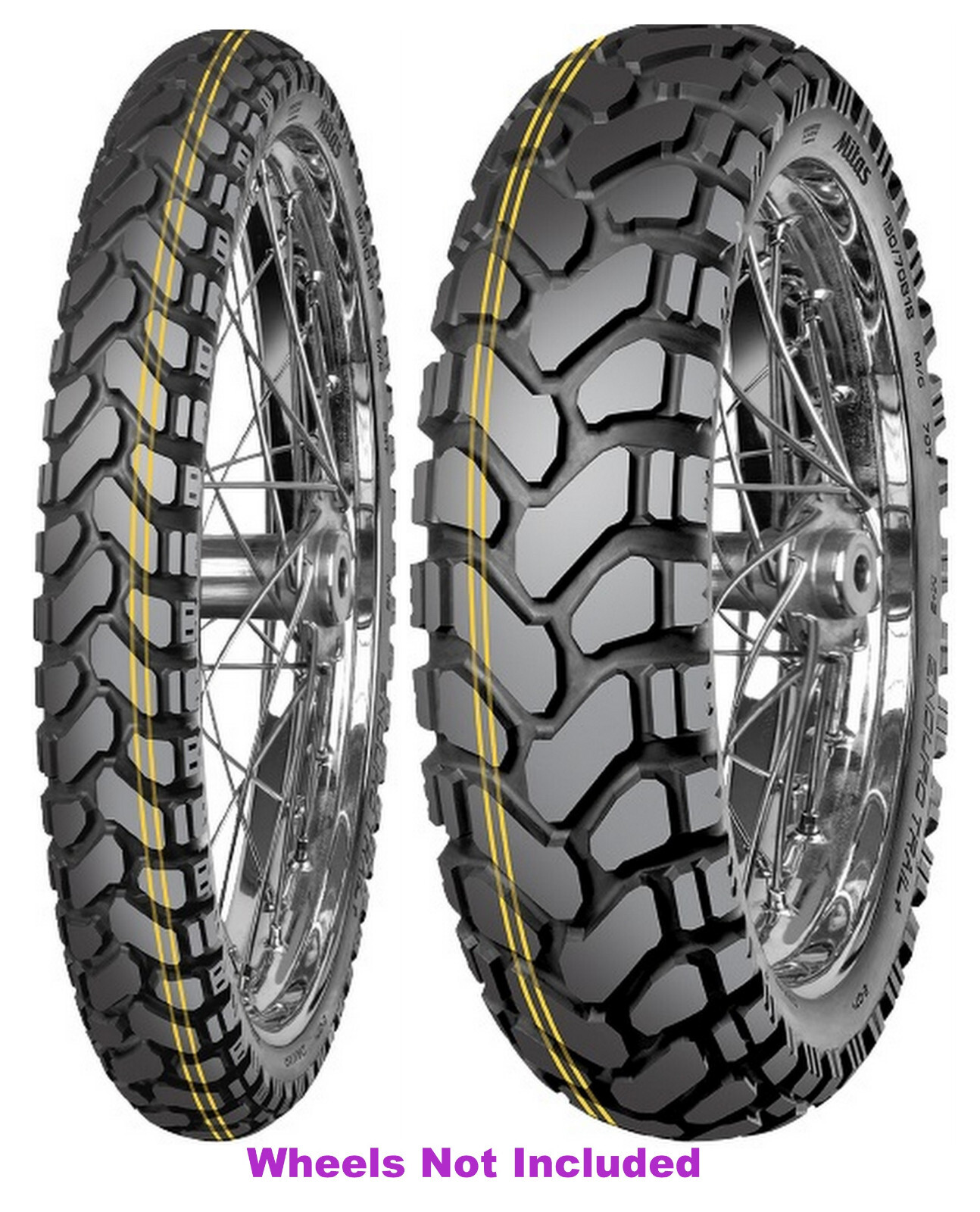 New Mitas ENDURO TRAIL+ (E-07+) DAKAR 90/90B21 & 150/70B18 Adventure Tires