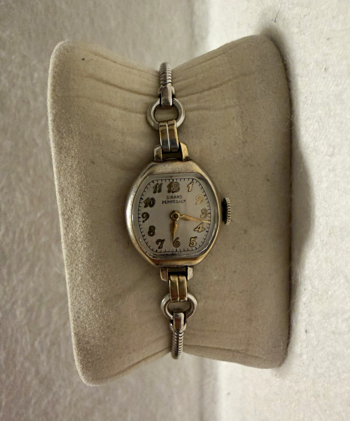 Vintage 1940s Girard Perregaux Ladies Watch 10K Gold Filled Swiss Mechanical