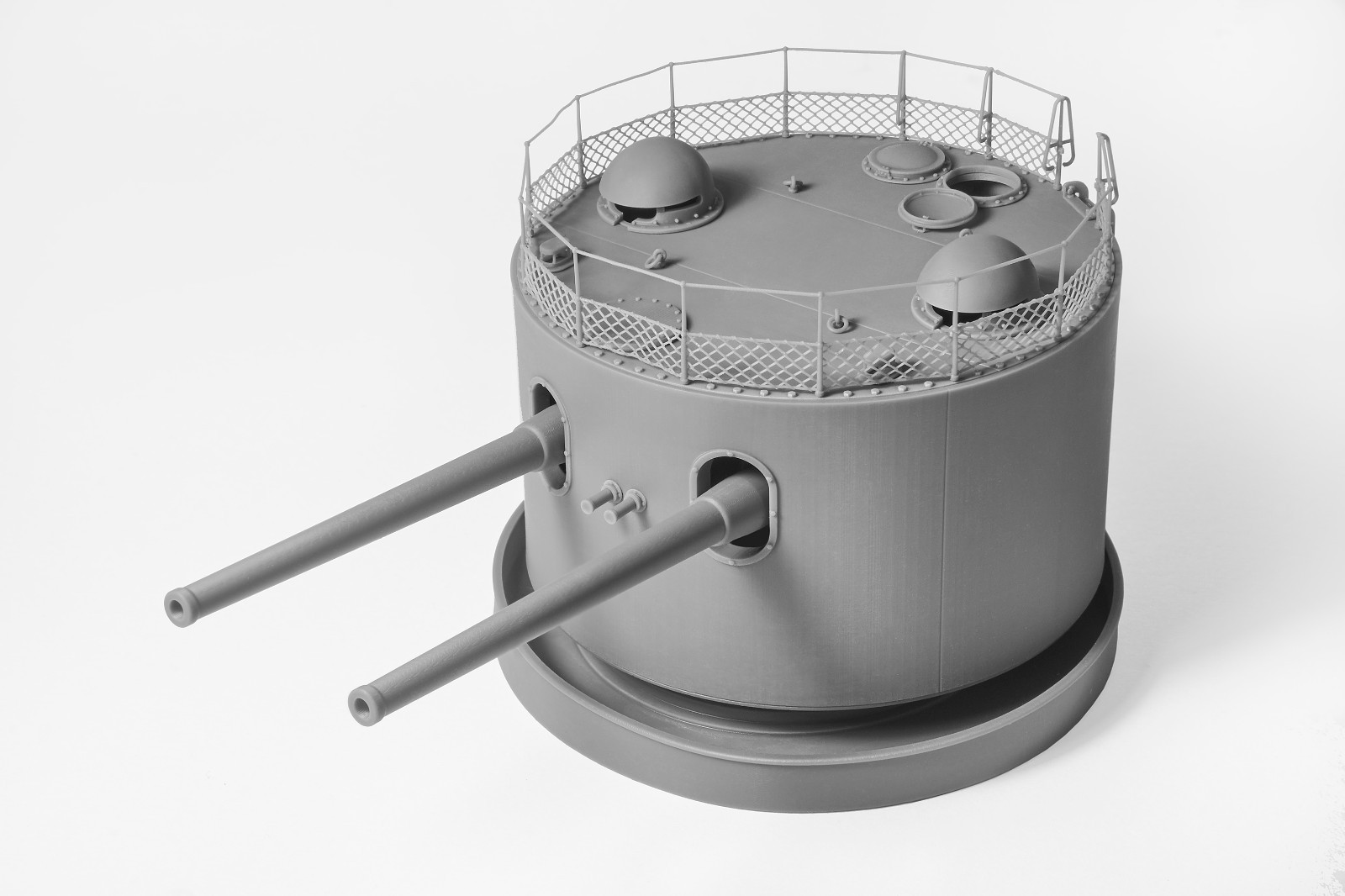 1/72 2x152mm (6”) Guns Turret Russian Battleship «PETROPAVLOVSK» 1/72 2x152mm (6”) Guns Turret Russian Battleship «PETROPAVLOVSK»