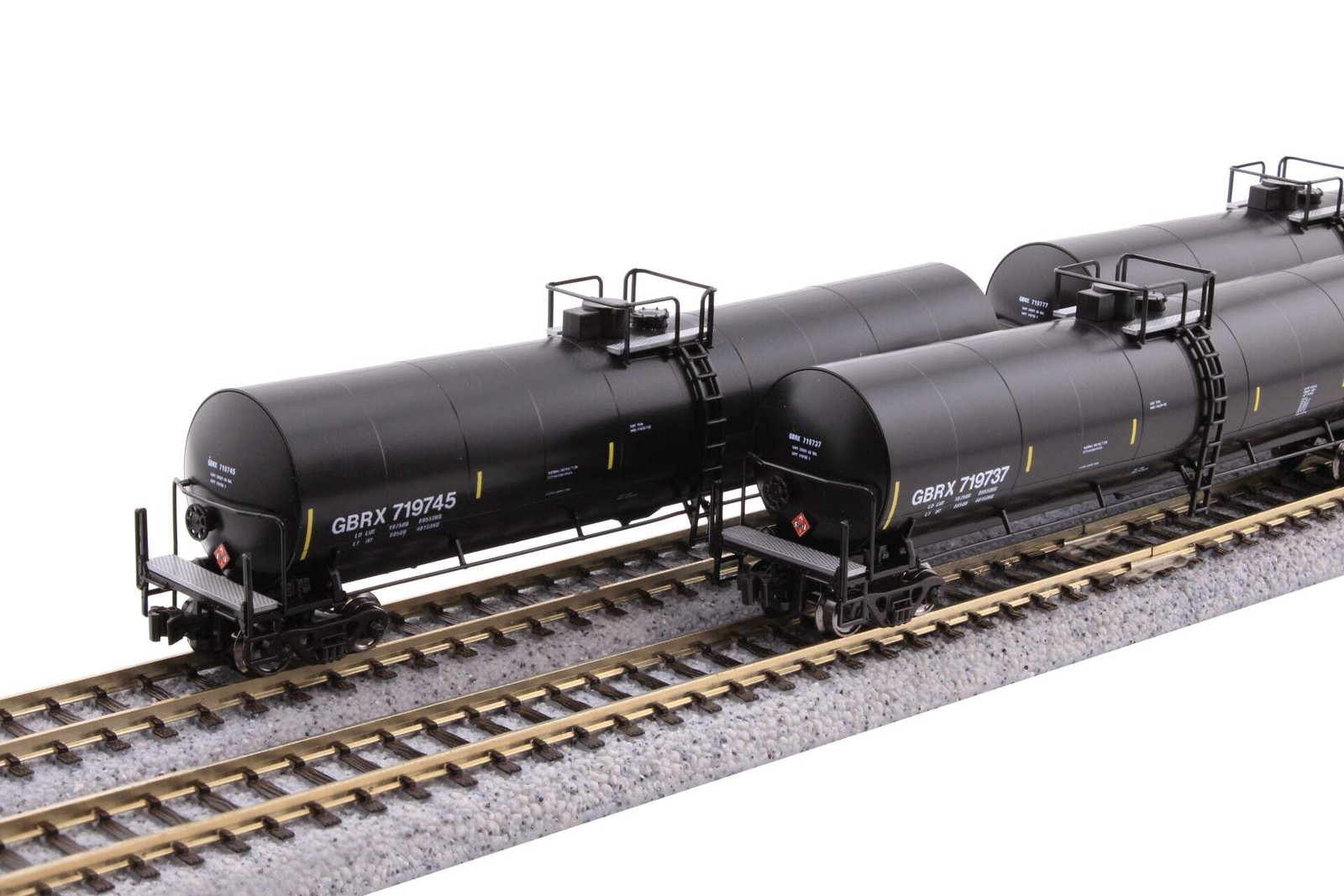 Kato Greenbrier Tank Car 8-Car Set GBRX Set A 106-4801 N Scale