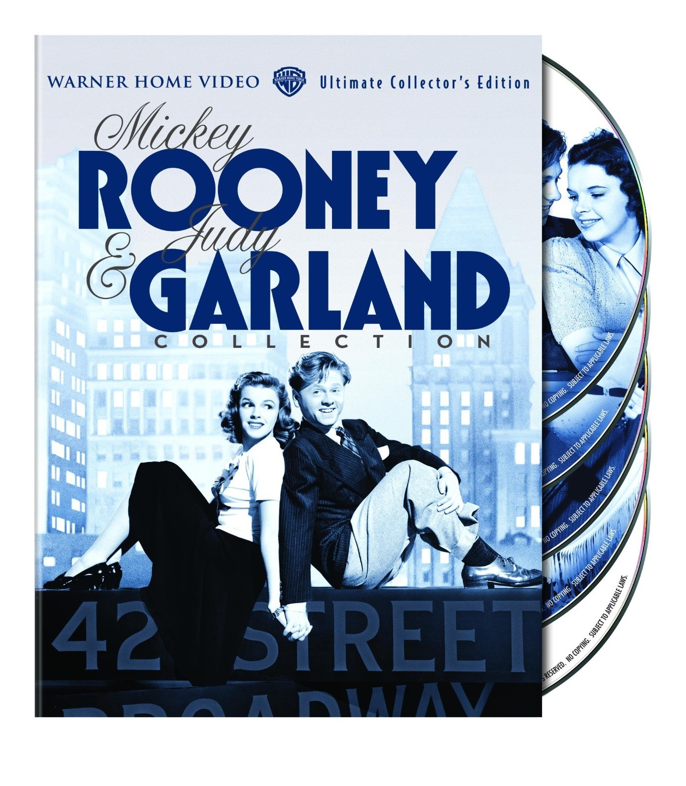 Mickey Rooney And Judy Garland Collection 5 DVD And Portfolio Collectors Edition