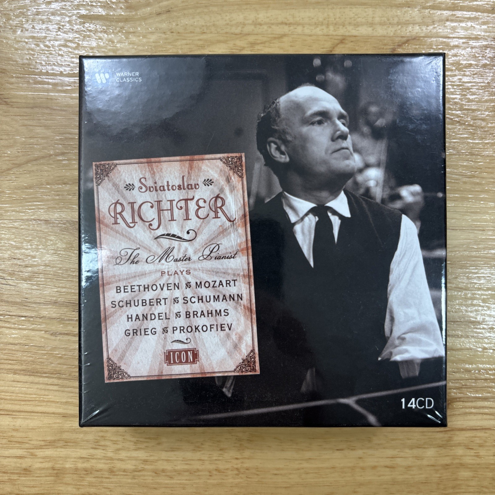 Sviatoslav Richter - The Master Pianist - Icon (CD, 2008, 14 Disc, Warner) New