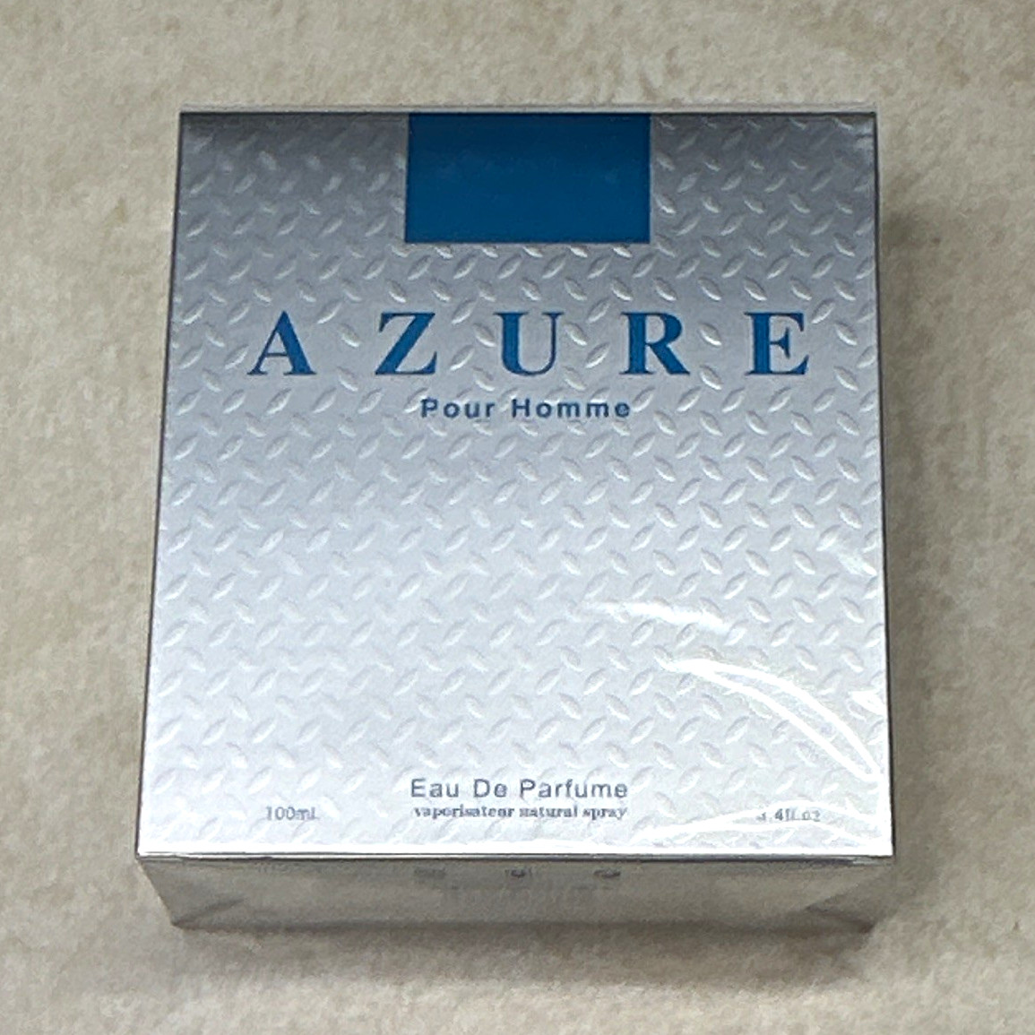 Secret Plus Azure Pour Homme For Men Eau de Parfum Spray 3.4 fl oz Regular
