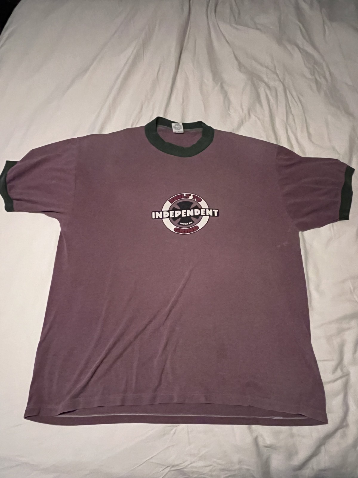 Vintage Independent Trucks Ringer Shirt Xlarge Vintage Independent Trucks Ringer Shirt Xlarge