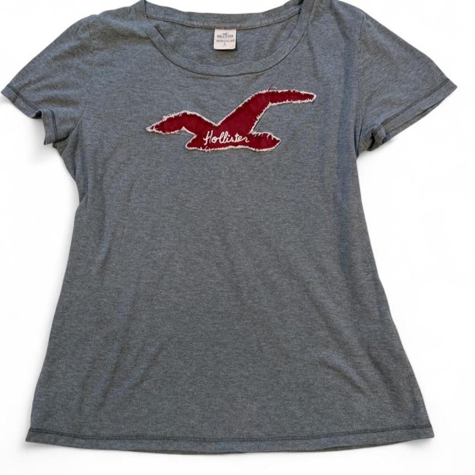 Hollister-co Women\'s Grey T-shirt