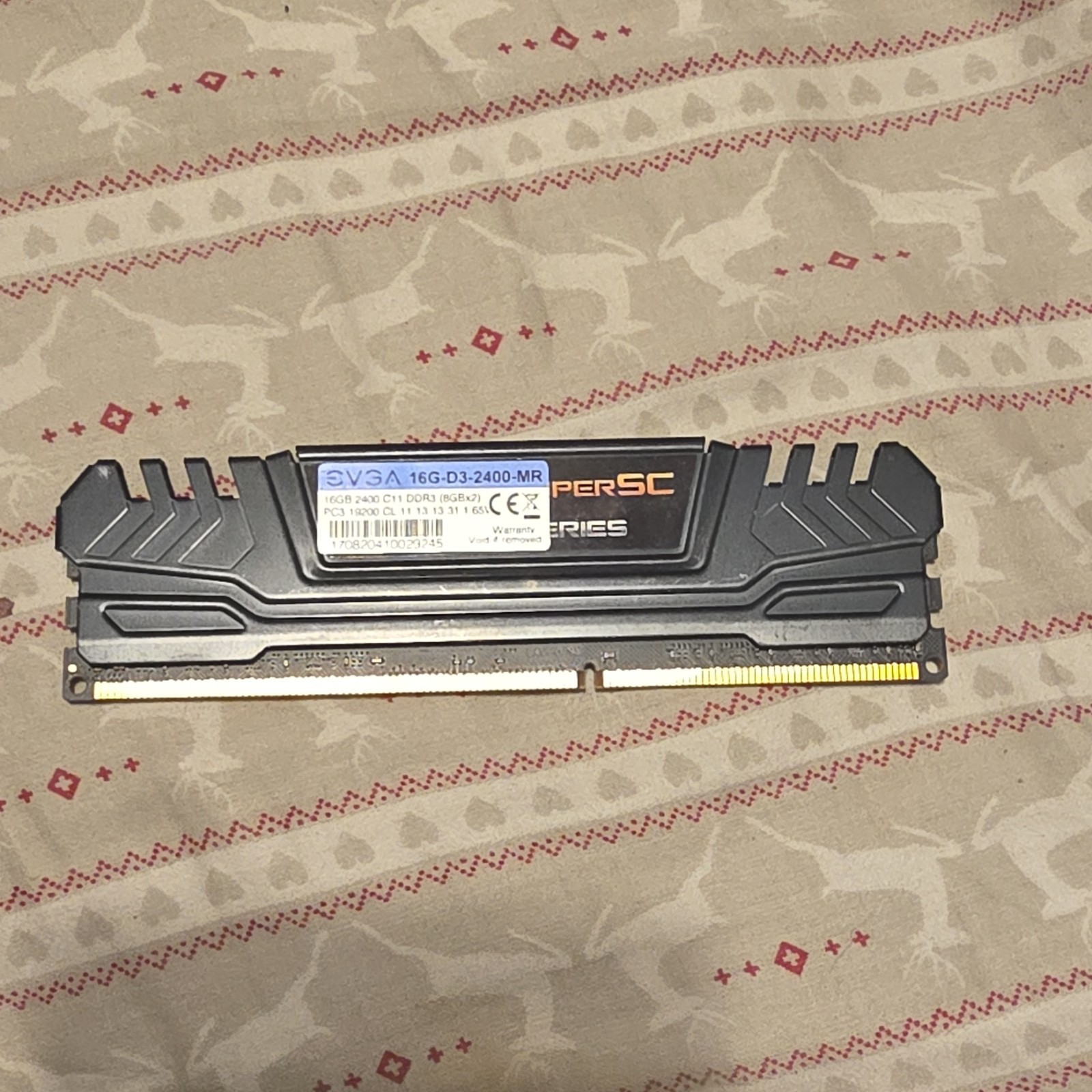 EVGA SuperSC DDR3 Series 16GB (2x8GB) 16G-D3-2400-MR Memory