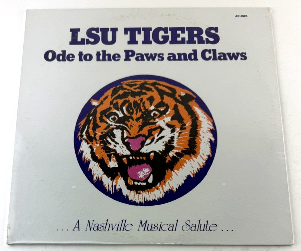 Bobby Harden & Arleen Harden-LSU Tigers-Nashville Salute-1981-SEALED-Mint Bobby Harden & Arleen Harden-LSU Tigers-Nashville Salute-1981-SEALED-Mint
