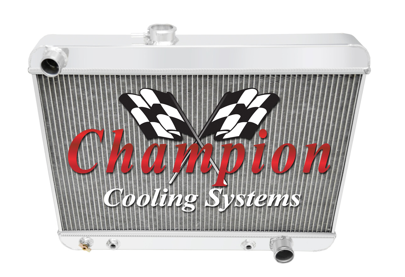 Jamn Champion 4 Row All Aluminum Radiator 1680S for 1965 1966 1967 Pontiac GTO Jamn Champion 4 Row All Aluminum Radiator 1680S for 1965 1966 1967 Pontiac GTO