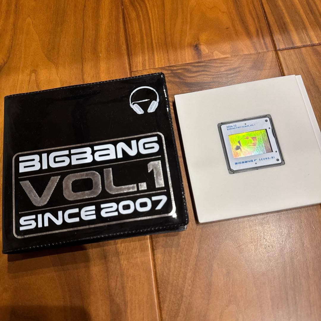 BIGBANG Vol.1 Since 2007 Debut Album CD Korean Version Rare OOP
